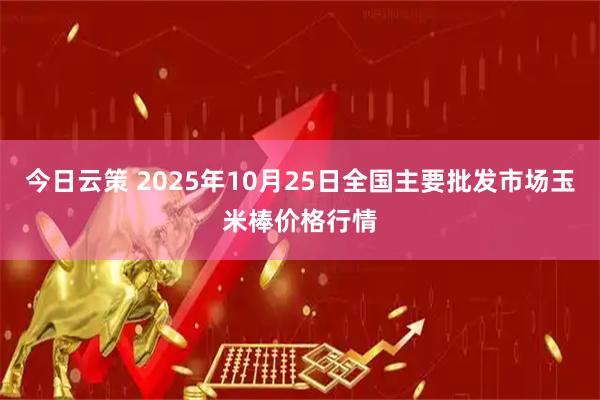 今日云策 2025年10月25日全国主要批发市场玉米棒价格行情